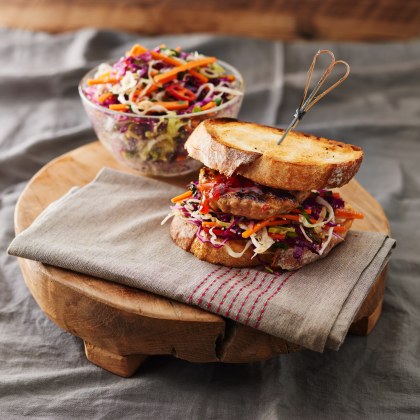 Peanut Butter Pork Burger