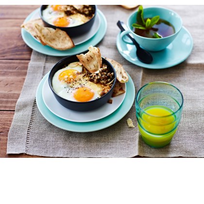 Baghdad Eggs with Quinoa