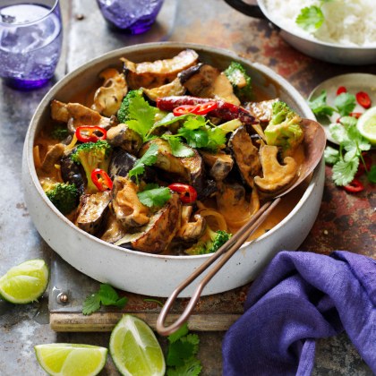 Vegetable Red Thai Curry