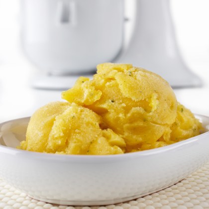Minted Lime Mango Sorbet