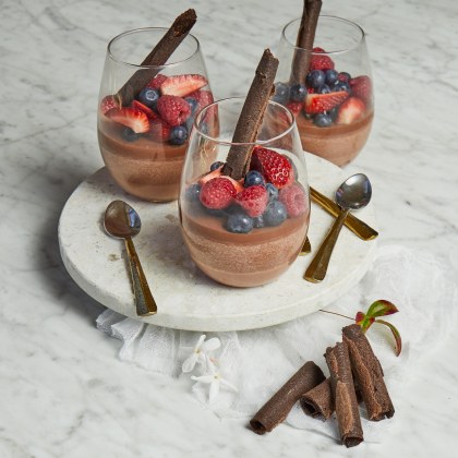 Triple Chocolate Pana cotta