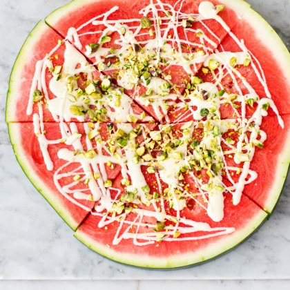 Easy Watermelon Pizza