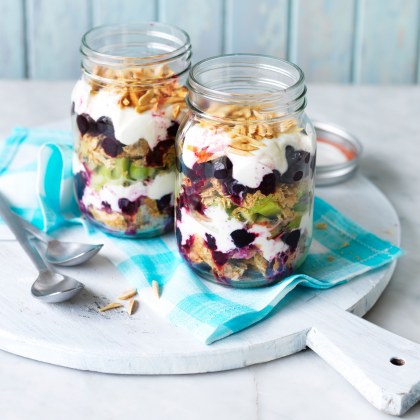 Berry Nice Weet-Bix Breakfast in a Jar