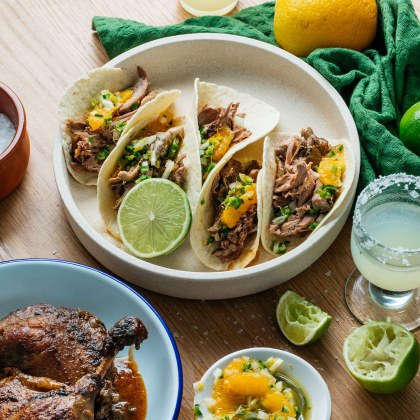 Duck and Orange Carnitas
