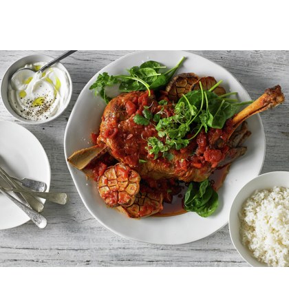 Slow Roasted Harissa Lamb Shoulder