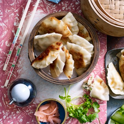 Chicken Gyozas