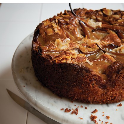Beurre Bosc Pear and Almond Butter Cake