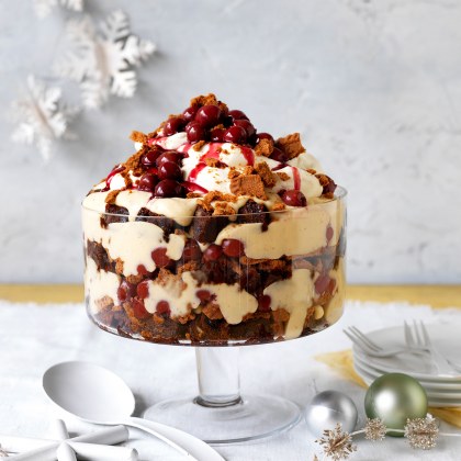 Tipsy Eggnog Trifle