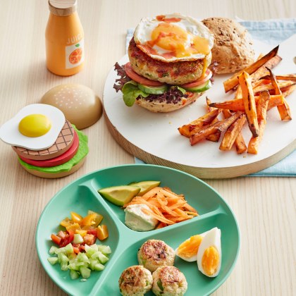 Turkey, Broccoli and Quinoa Burgers