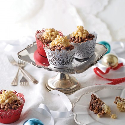 White and Dark Chocolate Crackles