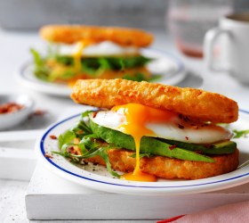 Air Fryer Hash Brown Toast