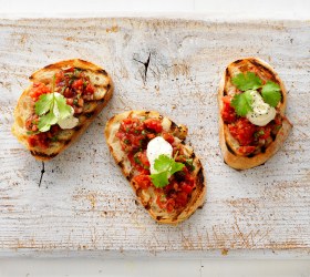 Mexican Bruschetta