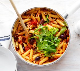 Tuna, Rocket And Olive Penne