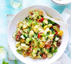Avocado Cabbage Salad