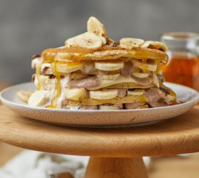 Pancake Cake Banoffee