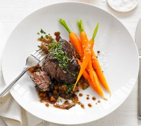 Braised Beef Cheeks in Red Wine