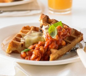 Aussie Vegemite and Cheddar Waffle Aussie Vegemite and Cheddar Waffle