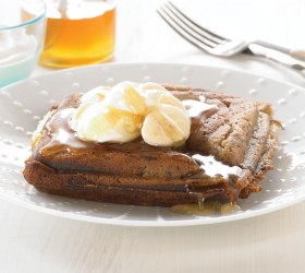 Banana and Ricotta Honey Cream Jaffle