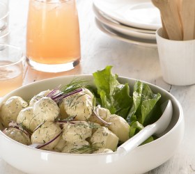 Baby Potato Salad With Sour Cream And Dijon Mustard Baby Potato Salad With Sour Cream And Dijon Mustard