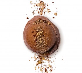 Chocolate Hazelnut and Banana Freeze Ice-Cream Chocolate Hazelnut and Banana Freeze Ice-Cream