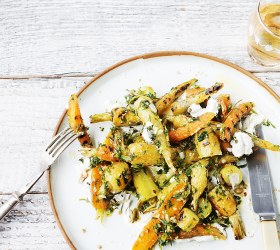 Smoked Yoghurt and Carrot Salad Smoked Yoghurt and Carrot Salad