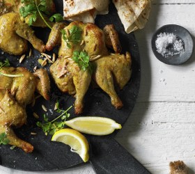 Butterflied Tandoori Spatchcocks