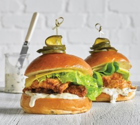 Crunchy Smoked Chicken Breast with Jalapeno Aioli
