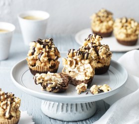 Chocolate Popcorn Cupcakes