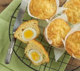 Cheese and Egg Muffins