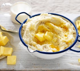 Cheesy Buttery Potato Mash