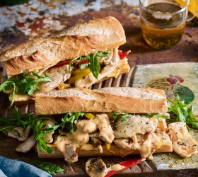 Philly Chicken Steak Sandwich