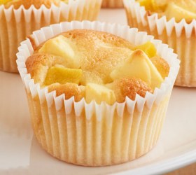 Mango, Lime and Cream Cheese Friands