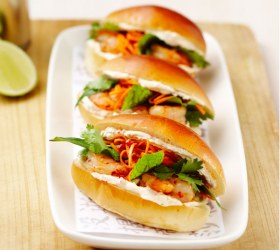 Prawn and Lime Sliders
