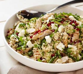 Quinoa, Chicken and Feta Salad