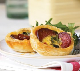 DON Salami Antipasti Goats Cheese Tartlets
