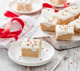 Eggnog Custard Slice Eggnog Custard Slice