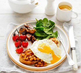 Healthy Egg Vegie Breakfast