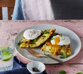 Bubble and Squeak with Poached Egg