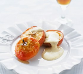 Baked Apples with Creamy Vanilla Bean Custard