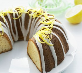 Iced Lemon Pound Cake