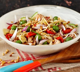 Mediterranean Tuna Pasta Salad