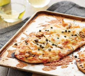 Garlic Chicken Pizza