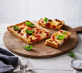 Tomato and Goats Cheese Tart