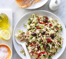 Mediterranean Tuna and Risoni Salad