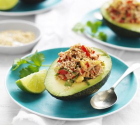Tuna Stuffed Avocado