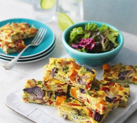 Baked Vegetable Slice