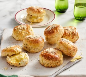 Air Fryer Garlic & Herb Parmesan Scones Air Fryer Garlic & Herb Parmesan Scones