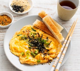 Japanese Miso Scrambled Eggs Japanese Miso Scrambled Eggs