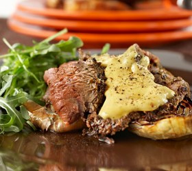 Crusted Beef with Lemon Thyme Bearnaise