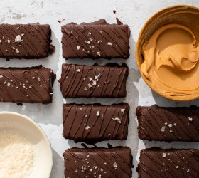 Raw Salted Caramel Mars Bars